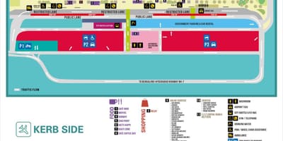 Kempegowda mednarodno letališče zemljevid